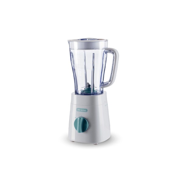 ARIETE BLENDER PLASTIC JAR WHITE BLUE 500W 1.5L