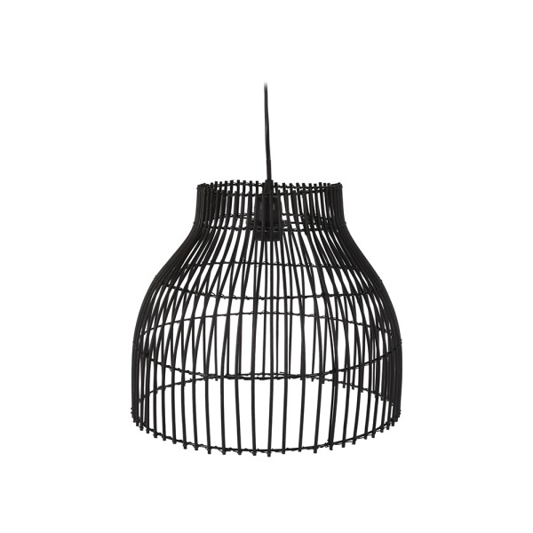 HARD GOODS HANGING LAMP BAMBOO BLACK