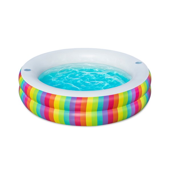 BESTWAY RAINBOW DREAMS FAMILY POOL 206CMX206CMX51CM