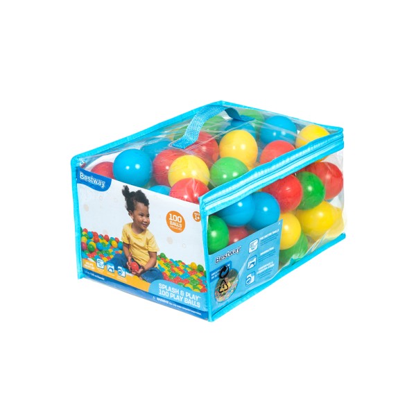 BESTWAY SPLASH N PLAY 100 PLAY BALLS