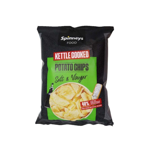 SPINNEYS SALT AND VINEGAR CHIPS KETTLE 