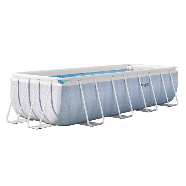 INTEX AGP PRISM FR RECT POOL CHEVRON SET 4MX2MX1M