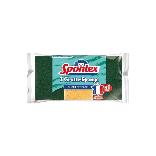 SPONTEX GRATTE EPONGE SUPER EFFICACE