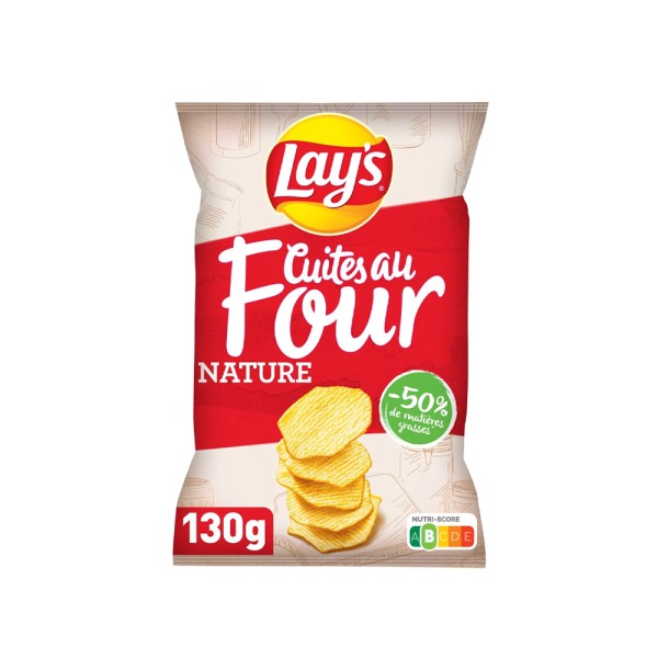 LAYS CHIPS CUITE AU FOUR
