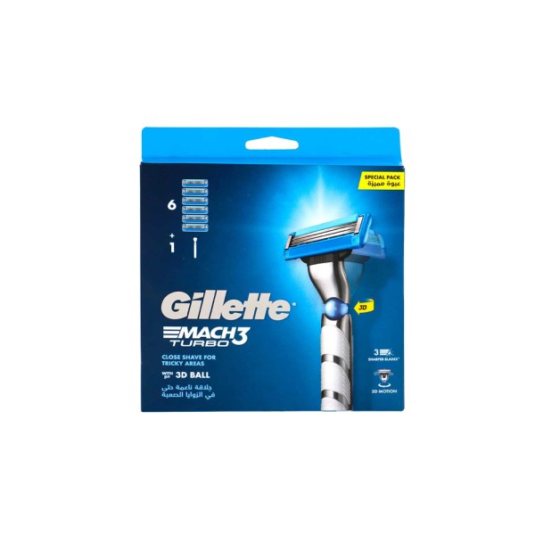 GILLETTE BLADES MACH3 TURBO