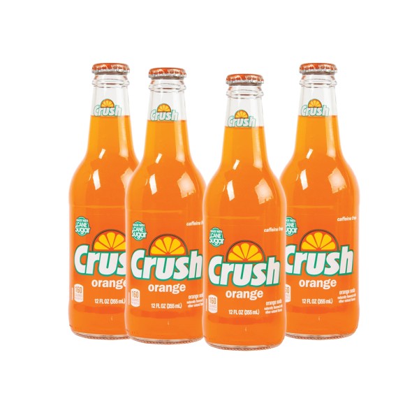 CRUSH SODA ORANGE PACK4