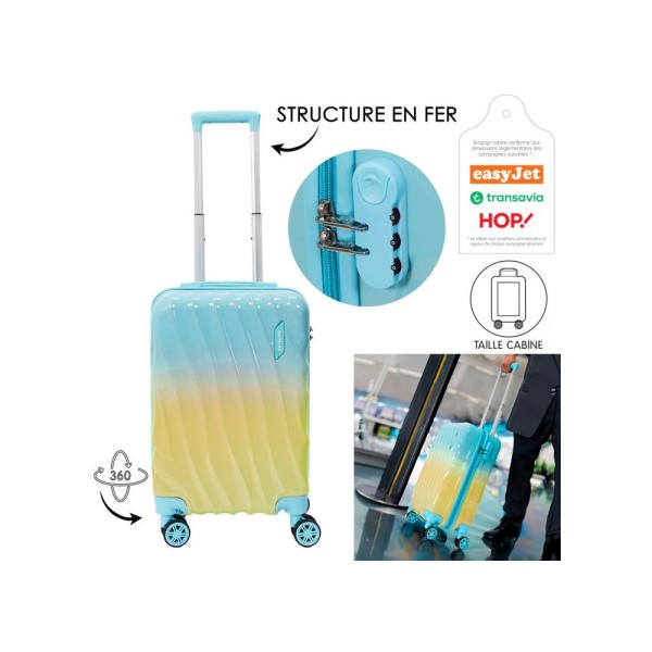 JET LAG TWO TONE CABIN SUITCASE
