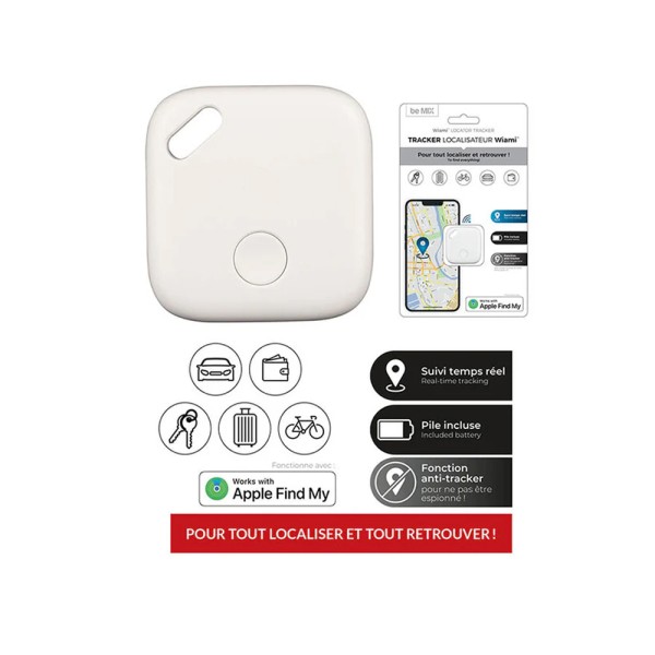 BE MIX TRACKER LOCATOR WHITE