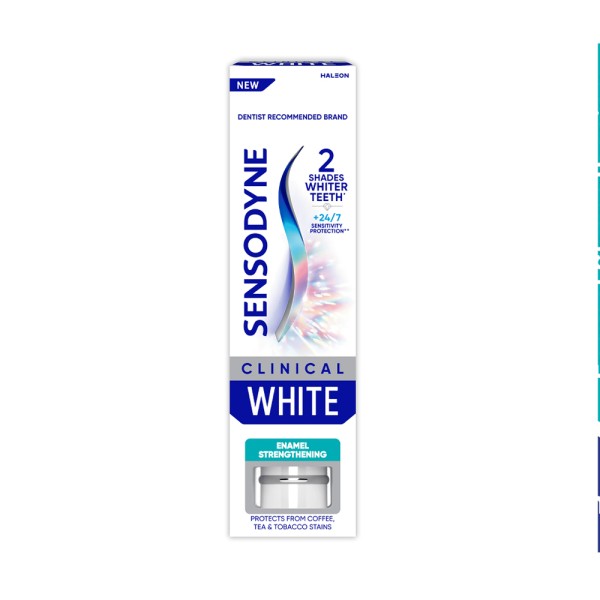 SENSODYNE TOOTHPASTE CLINICAL WHITE ENAMEL STRENGTHENING 