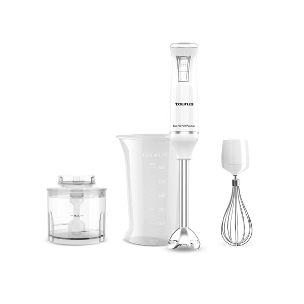 TAURUS HAND BLENDER STAINLESS WISK CHOPPER BOWL 