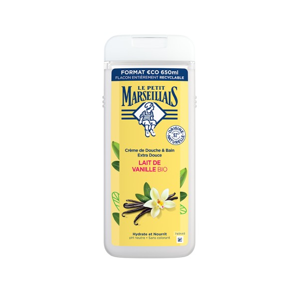 LE PETIT MARSEILLAIS SHOWER GEL  VANILLA MILK 