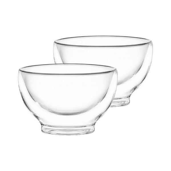 SABATIER GLASS BOWL SET 320ML