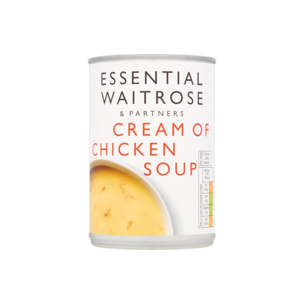 WAITROSE CREAM OF CHICKEN SOUP
