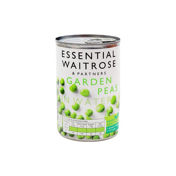WAITROSE CANNED GARDEN PEAS