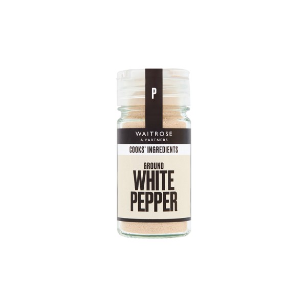 WAITROSE GROUND WHITE PEPPER