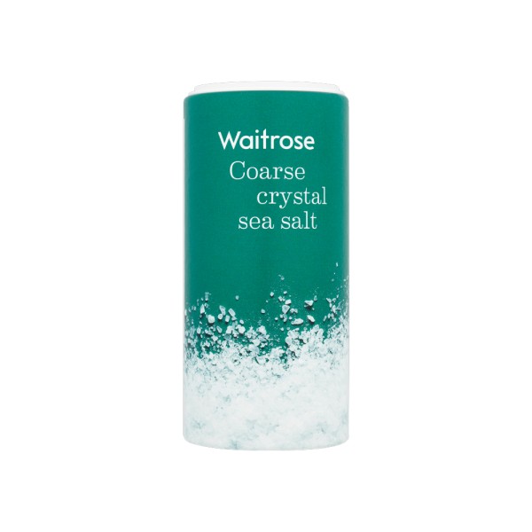 WAITROSE COARSE CRYSTAL SEA SALT