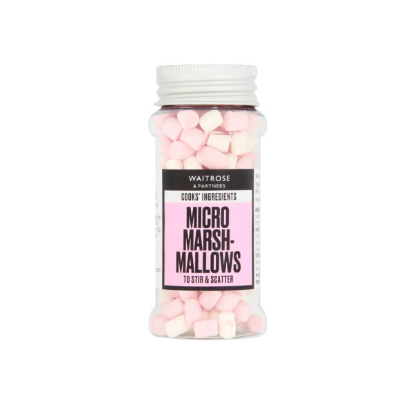 WAITROSE MICRO MARSHMALLOWS