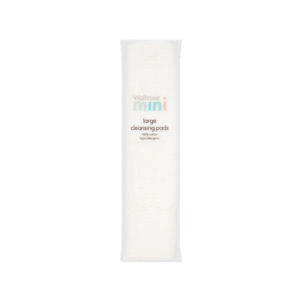 WAITROSE MINI BABY LARGE CLEANSING PAD