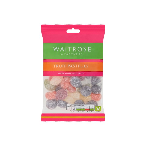 WAITROSE FRUIT PASTILLES