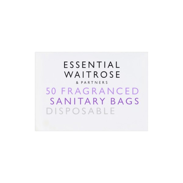 WAITROSE FRAGRANT SANITARY DISPOSAL BAGS
