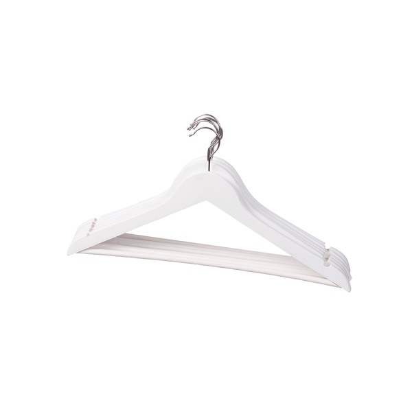 AD TREND SP S 6 WHITE WOODEN HANGER CM43X21