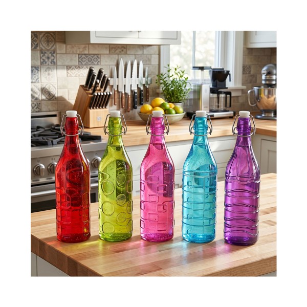 360 GLASS LOCKED BOTTLE MULTICOLOR