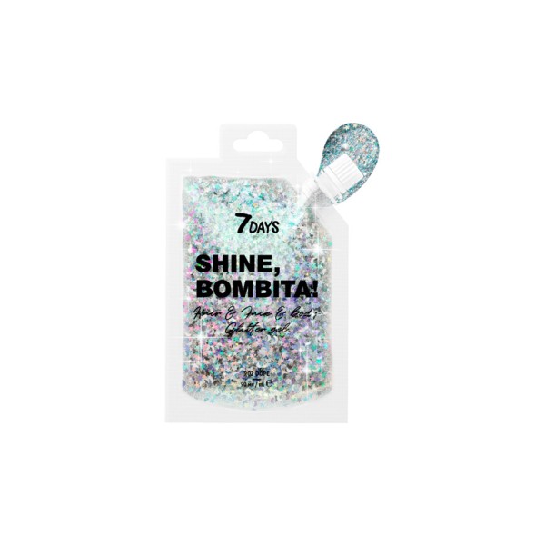 B.COLOUR BOMBITA HAIRFACEBODY GLITTER GELDOPE SHINE