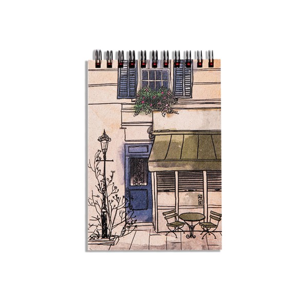 BTDT HARD COVER TOP SPIRAL BINDING URBAN PAD