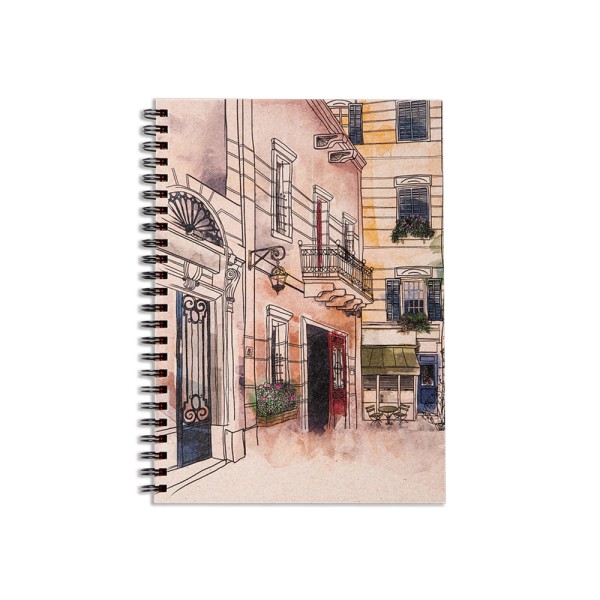 BTDT A5 HARD COVER SPIRAL URBAN LINED