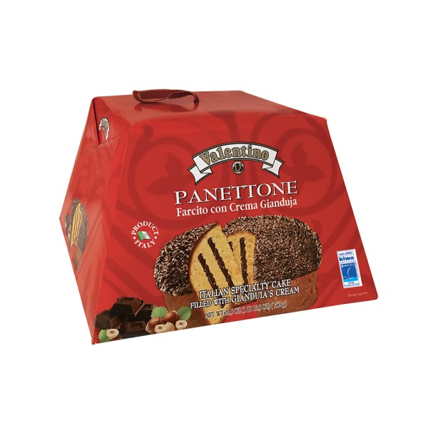 VALENTINO.PANETTONE PANETTONE FILLED WITH GIANDUIA CREAM
