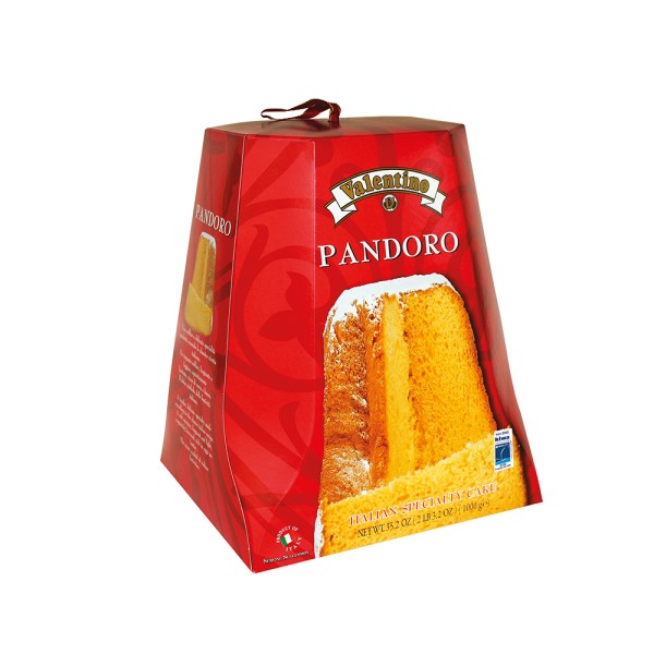 VALENTINO.PANETTONE PANDORO IN BOX
