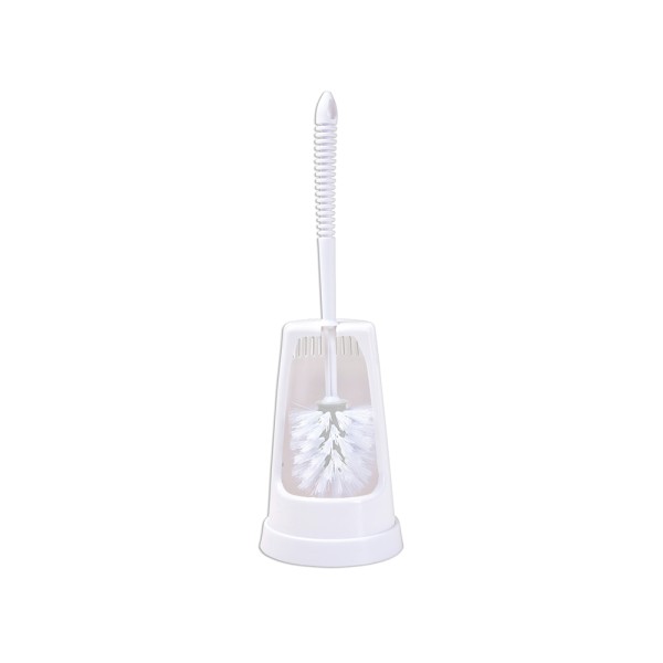 HARD GOODS TOILET BRUSH +STAND DELUXE