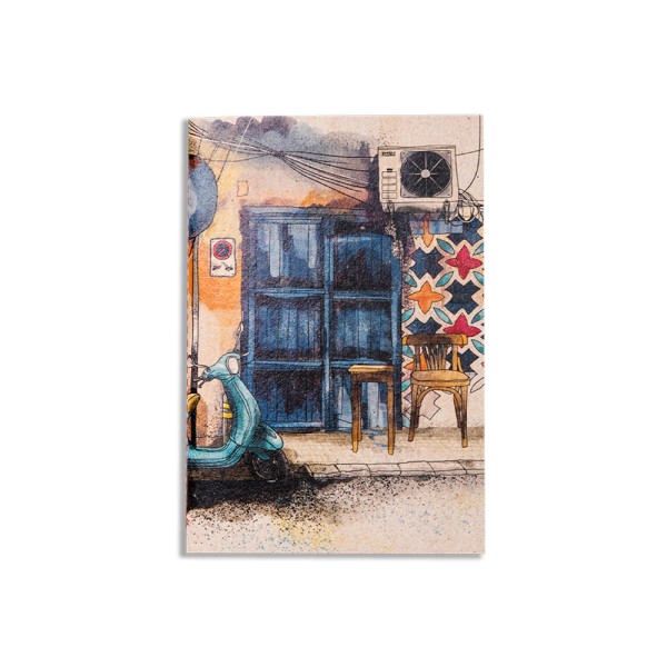 BTDT A6 SOFT COVER THREADBOUND RASIF POCKET LINED