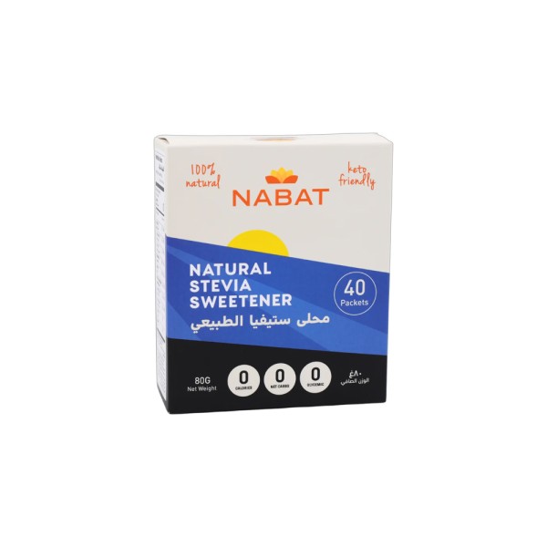 NABAT ORGANIC NATURAL STEVIA PACKETS