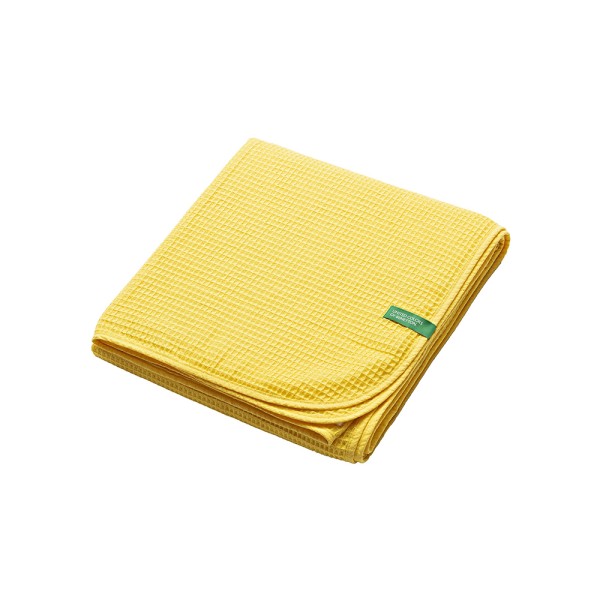 BENETTON BLANKET YELLOW RAINBOW BE