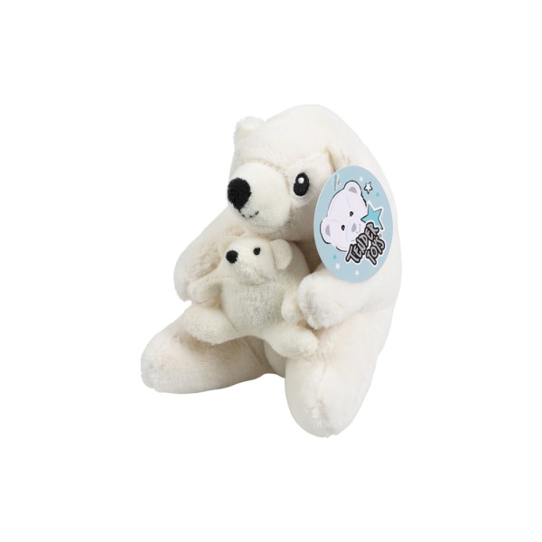 HARD GOODS POLAR BEAR WITH CHILD PLUSH