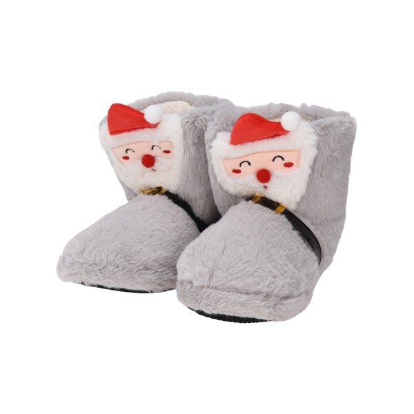 HARD GOODS SLIPPER XMAS 3ASS CLR