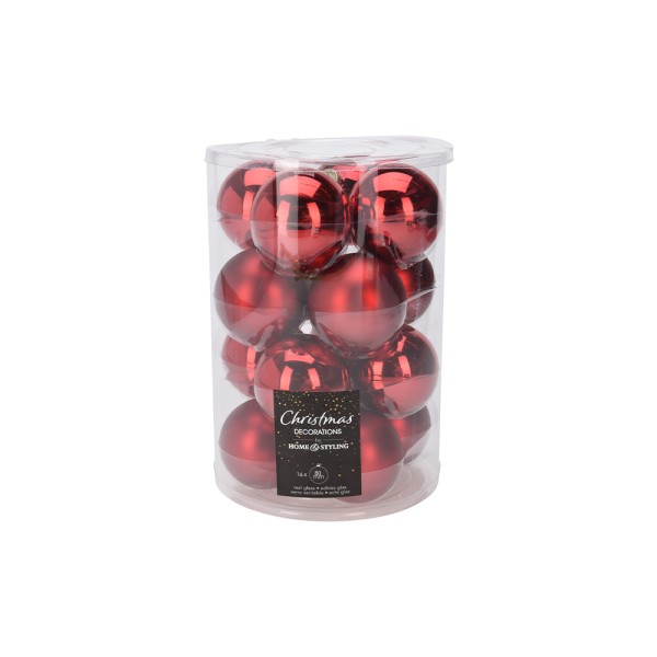 HARD GOODS XMAS BALL S16 RED