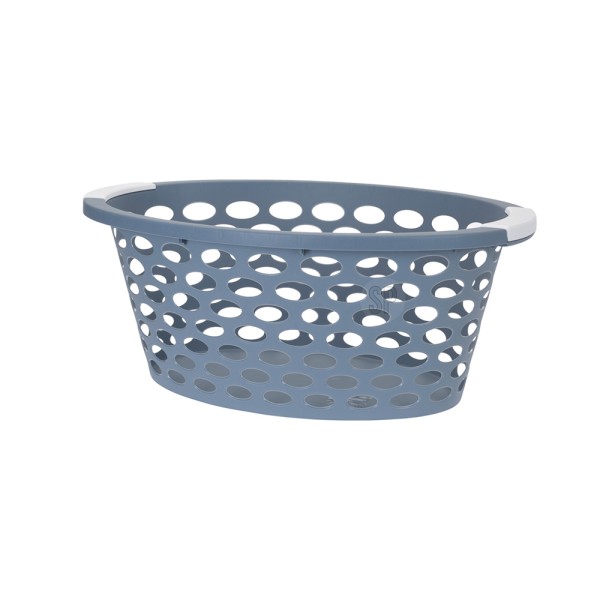 HARD GOODS LAUNDRY BASKET WITH HOLES 3ASS