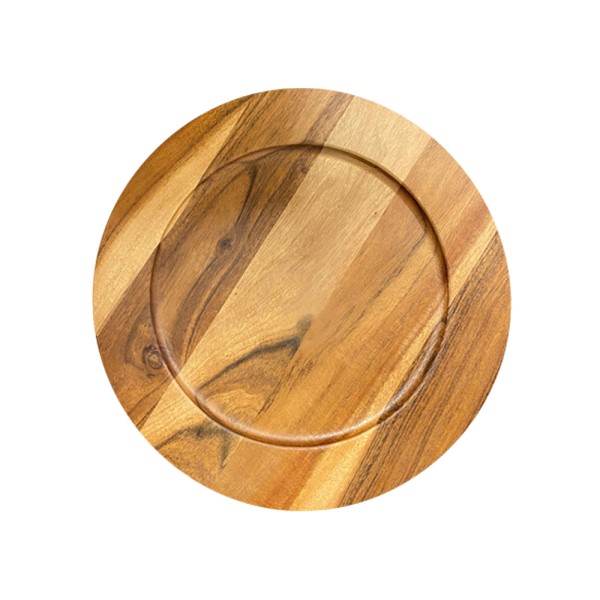 EH CHARGER ACACIA WOOD
