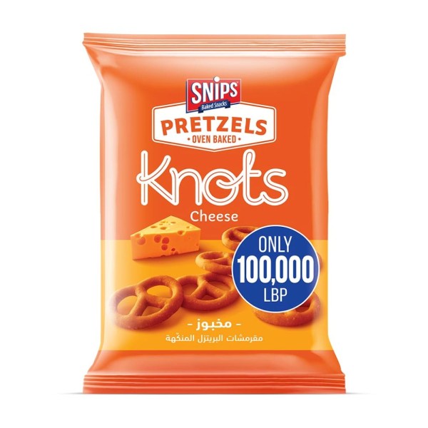 SNIPS PRETZELS KNOTS  CHEESE 