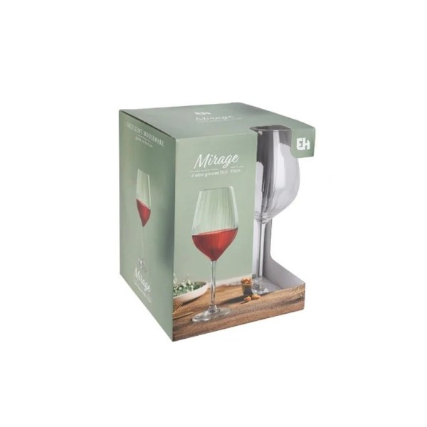 EH WINE GLASS 500ML SET 4PCS