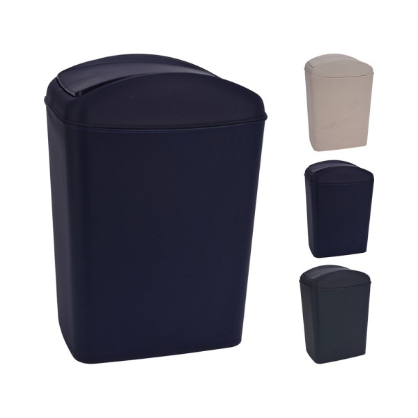 HARD GOODS DUSTBIN PP 5LTR 3ASS CLR