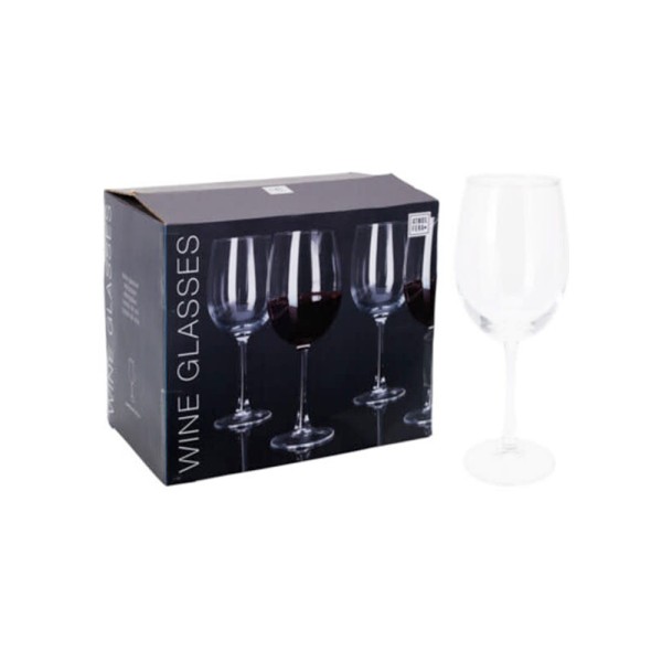 HARD GOODS WINE GLASS 465ML SET 6PCS