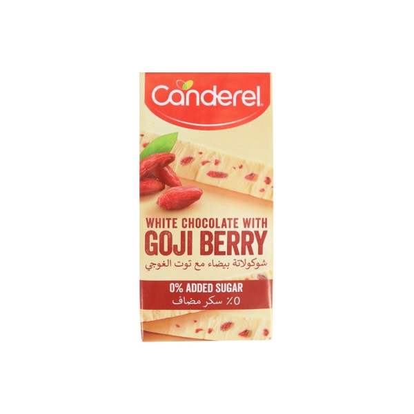 CANDEREL WHITE WITH GOJI BERRY CHOCOLATE