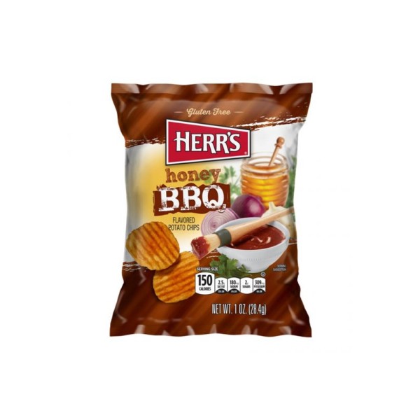 HERRS HONEY BBQ CHIPS