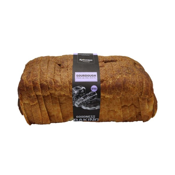 SPINNEYS FOOD SOURDOUGH PAIN DE MIE WHITE