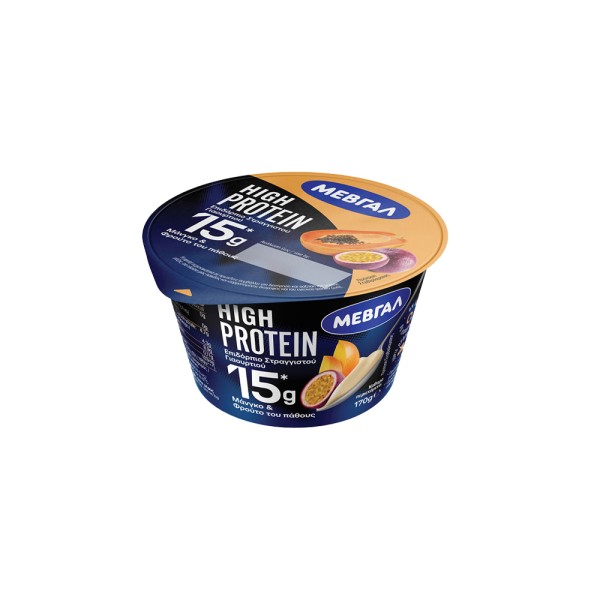 MEVGAL HIGH PROTEIN YOGURT WITH MANGO AND PASSION FRUIT