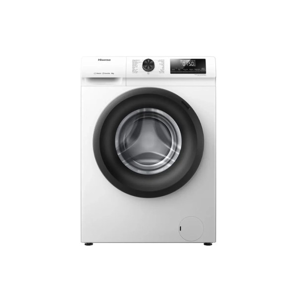 HISENSE WASHER FRONT LOAD 8KG  1200RPM INVERTER STEAM WH