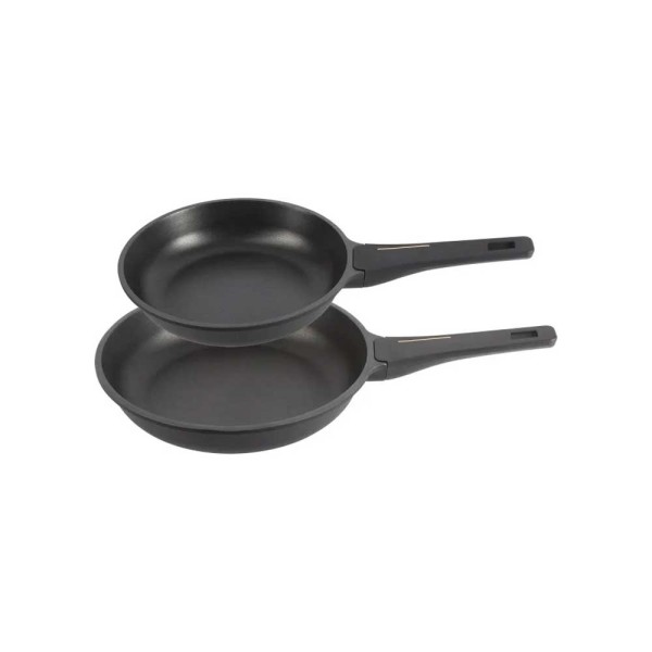 BERGNER FRYPAN CAST ALUM  BLK+COPR 24+28CM
